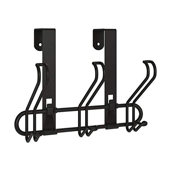 Franklin Brass 3-Hook Wire Over The Door Storage Rack