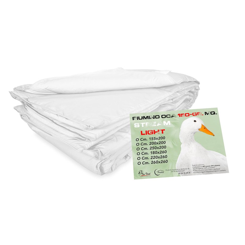 La biancheria per la casa Summer Duvet Lightweight 150g 80%