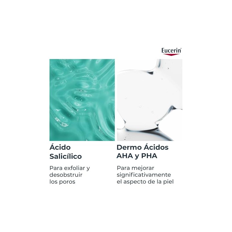 Eucerin Gel Limpiador Facial Piel Grasa Imperfecciones, 400Ml