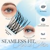 BEYELIAN Lash Clusters Soft Cluster Eyelash Extensions Ultra-Thin Flat Wispy