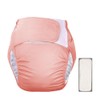 DEEYOTA Adult Velcro Cloth Diaper,Adult Diaper Cover for Incontinence,Leak-Proof,Adjustable and