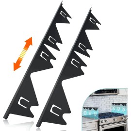 No Brand Stove Gap Covers Stainless Steel, 2 Pack Stove Gap Filler Easy Retractable