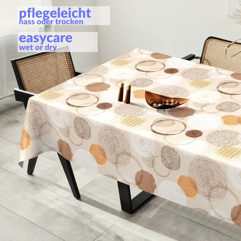 Oilcloth Tablecloth Washable Wax Tablecloth Plastic Tablecloths Smooth 100 x