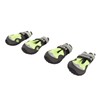 4Pcs Dog Booties Adjustable Slip Resistant Breathable Dog Boot with