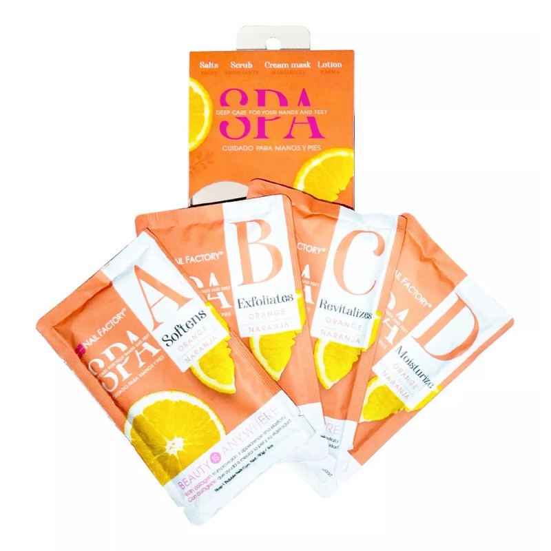 Nail Factory Pack 4 Pz Kit Spa Sales 4 Aromas