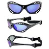 Hurricane Eyewear Category 4 Polarized Jet Ski Floating Goggles Black