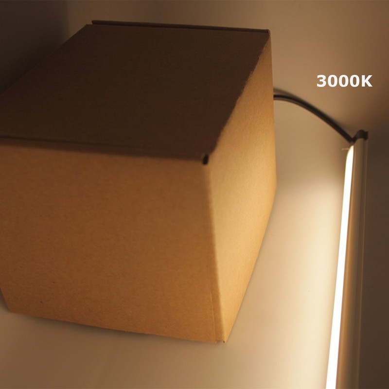 Litever 6 Inches Under Cabinet Light Bar for Small Cabinets,