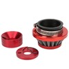Carburetor Air Filter Adapter Red Replacement for 23cc 33cc 43cc
