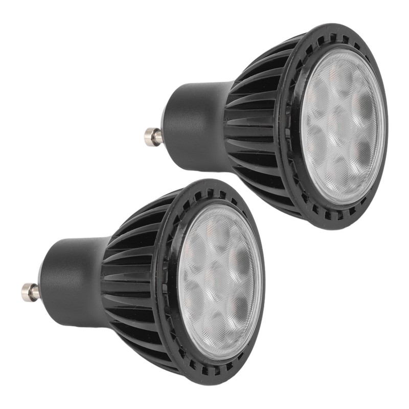 2PCS GU10 Spotlight Bulb 3000K 7W Warm Light LED Bulb
