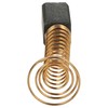 vhbw 2 x Carbon Brushes Motor Carbon Abrasive Carbon 8