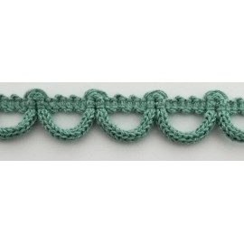 BBTRIMSANDRIBBON 5/8" Gimp Knit Loop Braid Trimming - 20 Yards - Many Colors! - Green