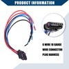 Hihaha Tail Light Wiring Harness for Mini Cooper F55 F56