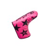BACK SPIN! Star Pattern Putter Club Headcover Backspin (Pink)