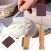 wlertcop 2-Piece Kitchen Baker Lame Bread Slicer Tool with 10