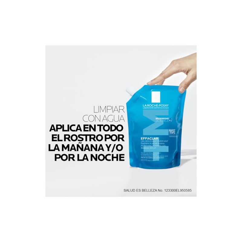 La Roche-Posay Effaclar Gel Purificante +M Refill 400ml