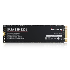 S201 2TB SSD, M.2 2280 SATA III 6Gb/s Internal Solid State Drive, SLC Cache for Speed Boost, Read Speed up to 550MB/sec, Compatible with Laptop and PC Desktops(Black)