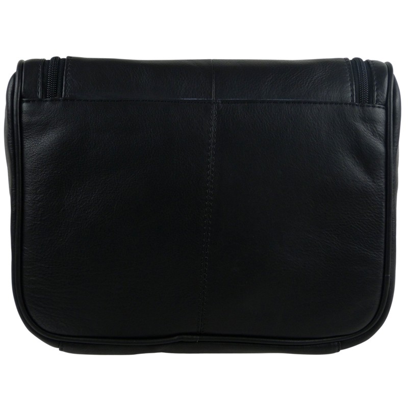 Rowallan of Scotland Men's Rowallan Vintage Leather Hanging Wash Bag