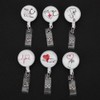 Retractable Badge Reel Clip Portable Nurse ID Name Card Badge