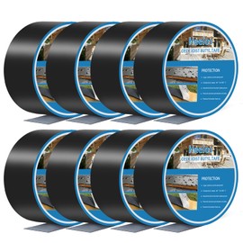 Heelos Deck Joist Tape 1-5/8'' x 50', Butyl Deck Tape Flashing Joists Tape for Decking Joist Tape for Flashing Deck Joists and Beams Building Joists(8 Rolls)