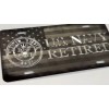Diamond Etched Products Laser Engraved US Flag Diamond Etched Navy