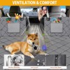 ROUWINNE Back Seat Extender for Dogs-Large Space, Dog Car Seat
