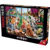 Anatolian Puzzle - Kittens and Aquarium, 1000 Piece Puzzle, #1142