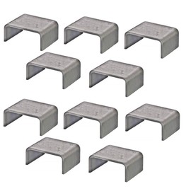 A.A Heavy Duty Weld-On 2x4 Steel Stake Pockets for Trailers & Trucks (Pack of 10)