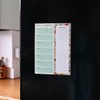 Magnetic Weekly Meal Planner and Tear-Off Shopping List for Fridge,