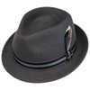 Stetson Galento Trilby Hat - Plain Colours - 100% Wool