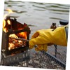 Ipetboom 1 Pair Heat Resistant Scalding Grill Gloves Mitts for