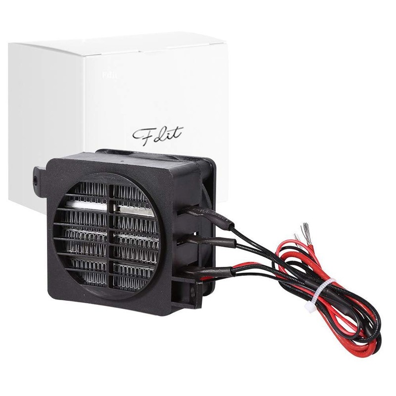 Fdit PTC Car Fan Air Heater for Small Room Space