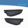 LABLT 1 Pair Fog Light Lamp Covers LH and RH