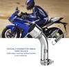 Pipe Connector Exhaust System Qiilu Motorcycle Exhaust Pipe Connector 51