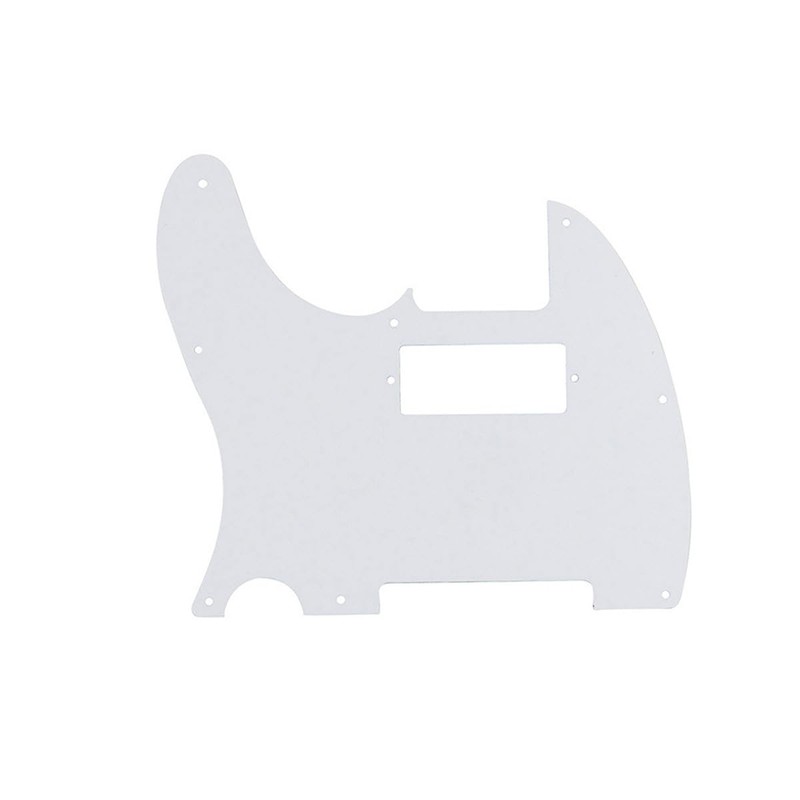 ROZILO Aged Pearl 8 Hole Tele Mini Humbucker Pickguard with