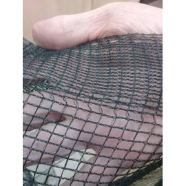 Easynets Black Butterfly Netting 4m Wide, 3-4m mesh size 83gsm (4m x 8m)