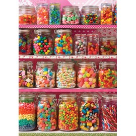 Cobble Hill 500 Piece Puzzle - Candy Shelf - Sample Poster Included