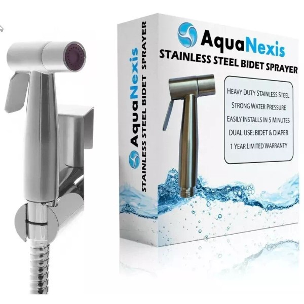 Aqua Nexis NEW IN BOX Aqua Nexis Stainless Steel Bidet/Diaper