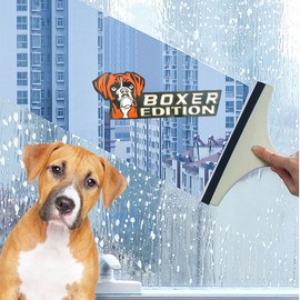 Dog Edition Car Badges Laser Cutting Car Vehicle Emblem,3D Car Badge Automotive Decals Stickers Funy Animal Decor Car Accessories Gifts for Car Truck Rv Boat Exterior Decoration (Boxer)