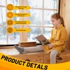 EcoBrisa Strength Window Insulation Kit 63*63IN Heavy Duty Winter Window
