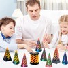 ajitxalr 6 Packs Impossible Cone,Spiral Cone Fidget Toy,Impossible Cones passthrough