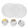 Alipis Sink Protector Mat: 2PCS Soft Rubber Round Sink Drain