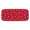UPware Red Polka Dot Melamine Serving Tray, 15 x 6.5