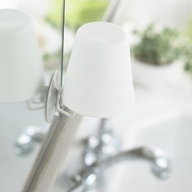 [Art Box] Lc Double Coating Toothbrushing Cup Holder Suction Stand [BB-309] / [아트박스] 엘이씨 더블코팅 양치컵걸이 흡착스탠드 [BB-309]