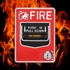 Wired Emergency Fire Alarm Station 9-28VDC Conventional Action Manual Call