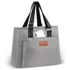 HSHRISH Women's Lunch Bag with Large Capacity and Leak-proof Material,