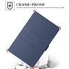 Pudazvi Universal 9.5"-10.5" Inch Tablet Case,360 Degree Rotatable Kickstand Multiple
