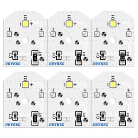 WR55X11132 WR55X25754 Led Refrigerator Bulb Light Replacement, For GE Refrigerator Replace WR55X30602 WR55X26486 PS4704284 3033142 EAP12172918 AP6261806 (6 PCS)