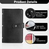 Exclaith Credit Card Holder Business Card-Holder Book with 96 Card