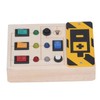 Light Up Sensory Board Noiseless Educational Portable Wooden LED Light