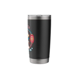Stay Cool Be Cold Funny Ice Cream Quote Japanese Anime Stainless Steel Insulated Tumbler